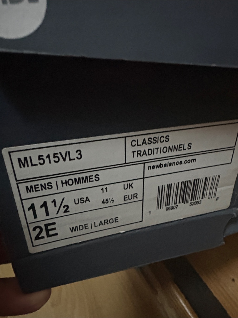 New Balance Men's Gray & Blue Casual Running Shoes - Wide Brand New - Picture 2 of 8